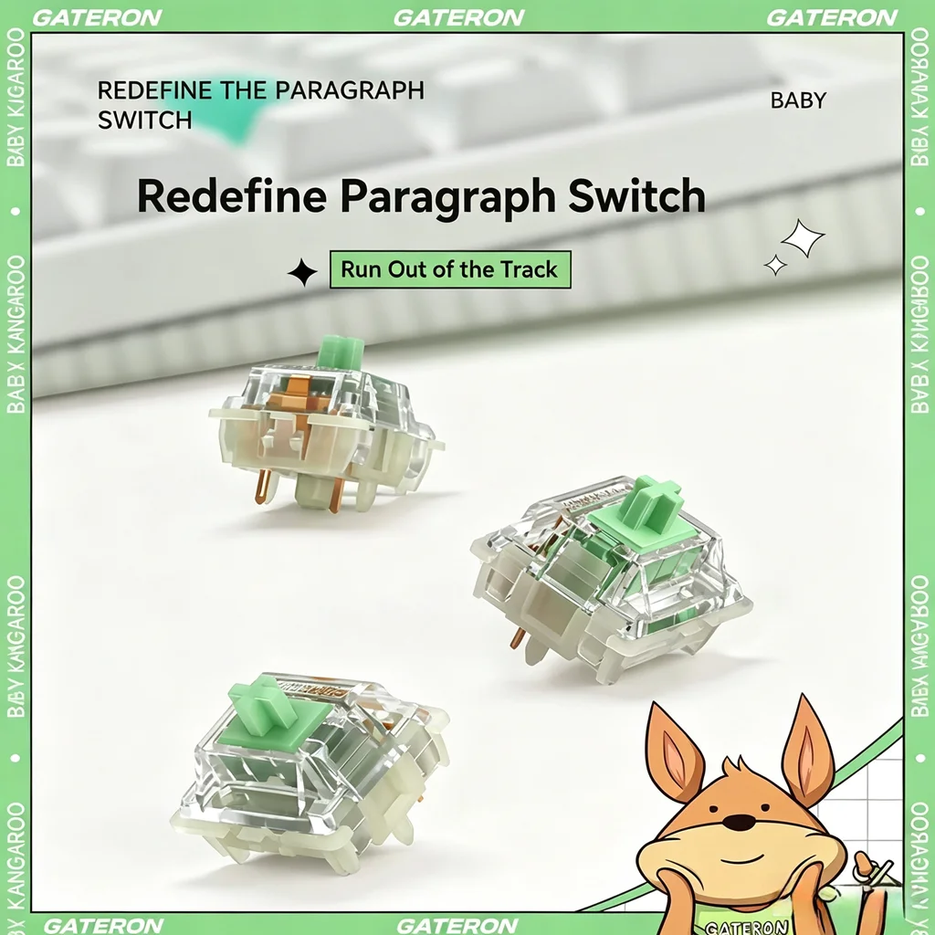 Switch Gateron Baby Kangaroo 2 - Laptop Accessories Uk recensione e prezzo