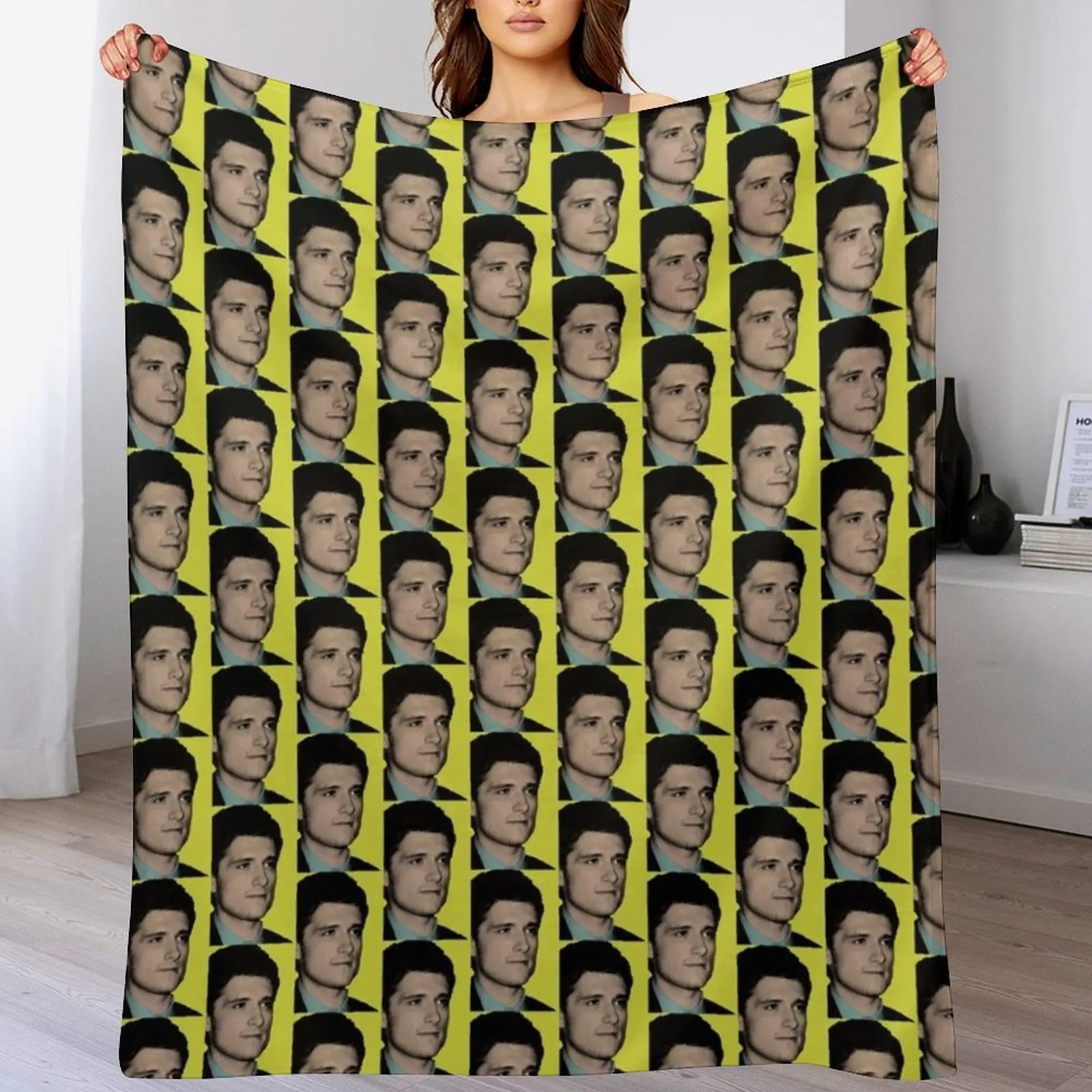 Josh Hutcherson Throw Blanket Luxury Thicken blankets and throws Blankets