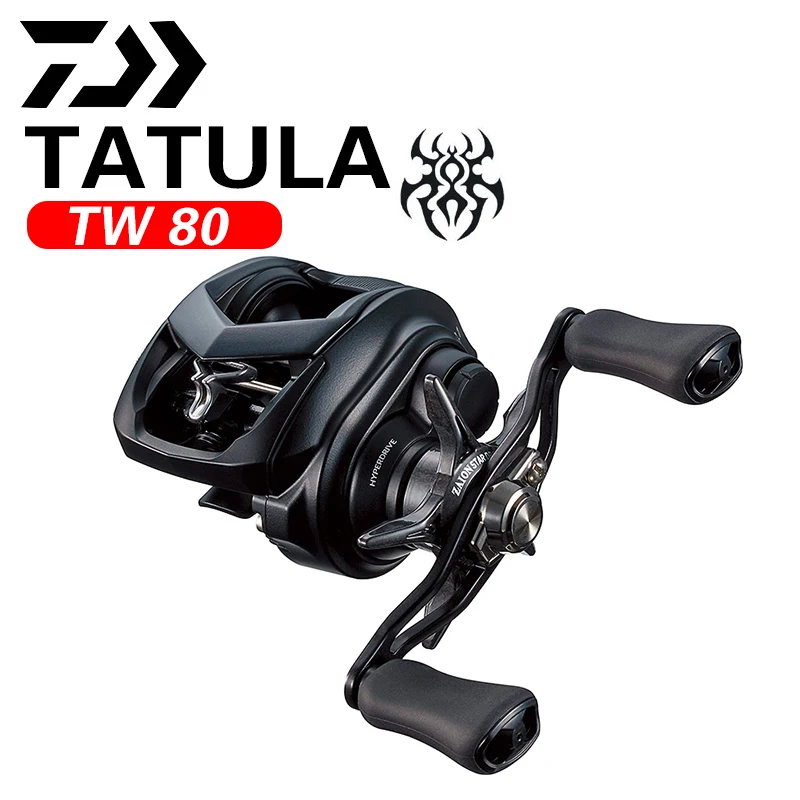 

2022 NEW DAIWA TATULA TW80 Baitcast Reel 7+1BB Drag 4.5KG Weight 185g Fishing Reels Daiwa Reels Fishing Tackle