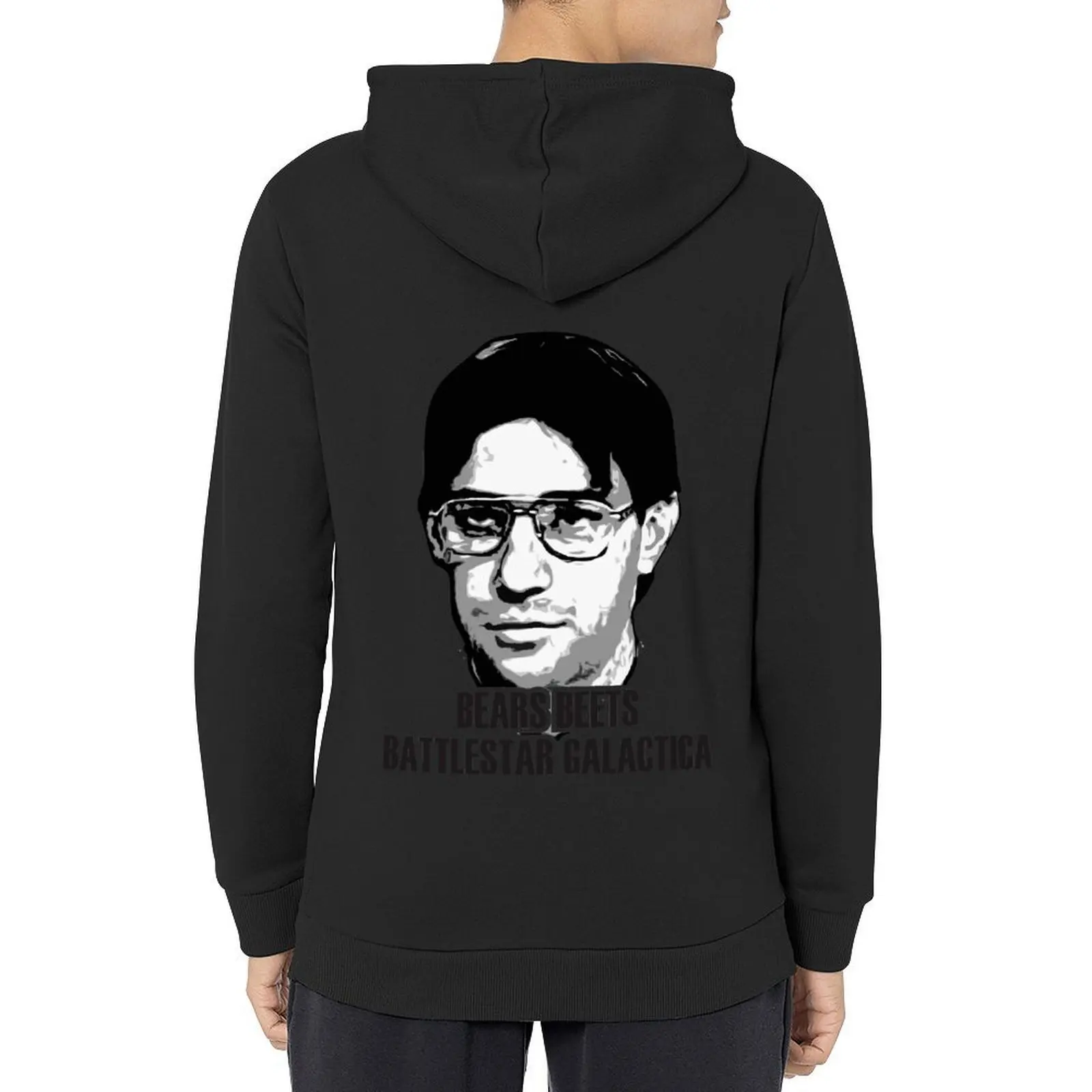 

Bears, Beets, Battlestar Galactica Hoodie men's sweat-shirt mens clothing blouse autumn new products tracksuit men
