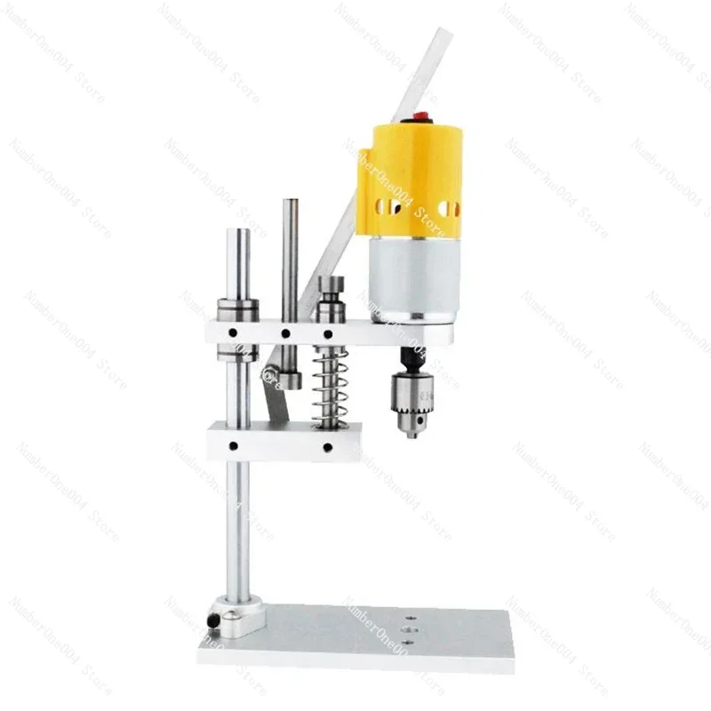 Diy Mini Table Drill Desktop Portable Electric Drill Variable Speed Drilling Machine Silent Wood Drilling Machine