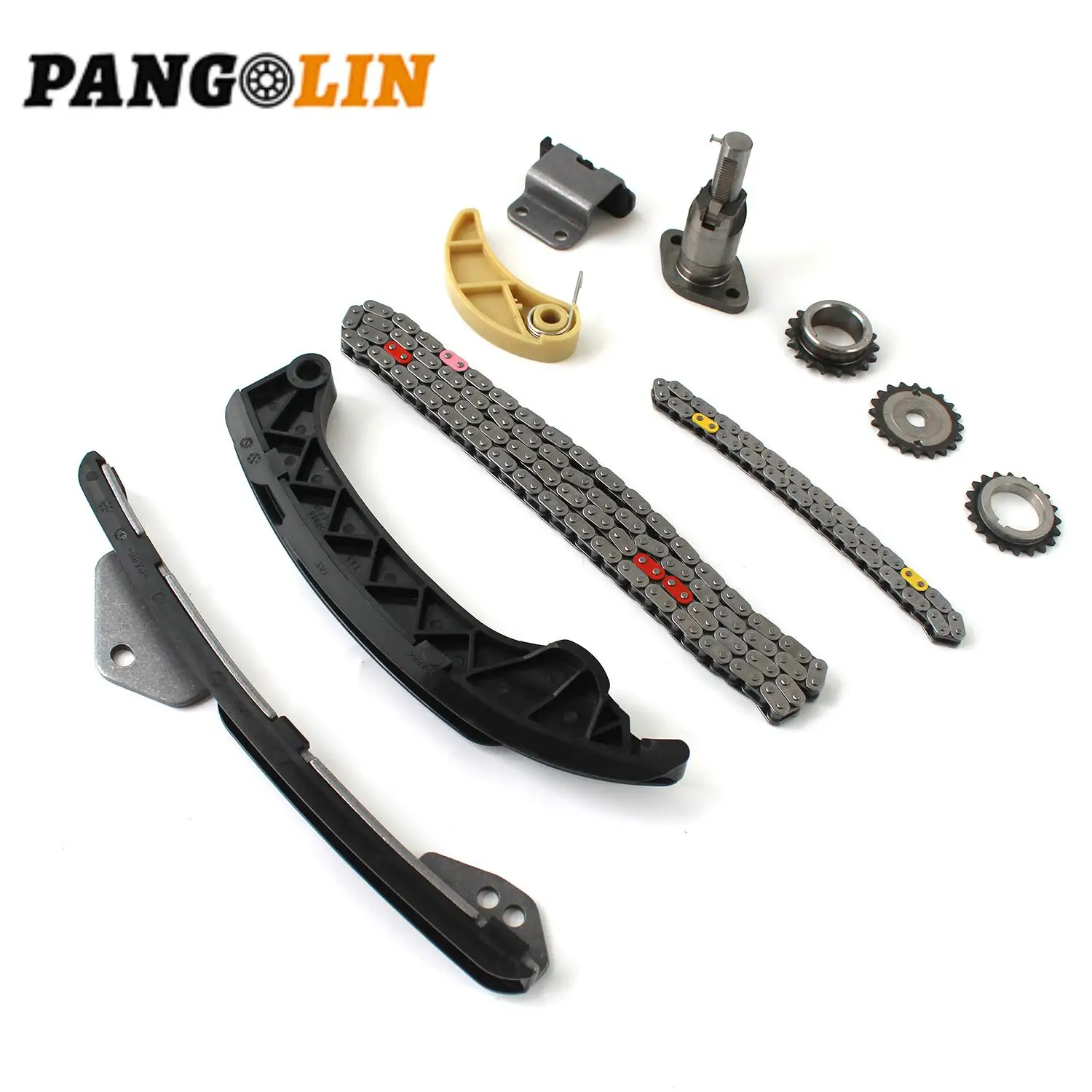 

13506-37010 13507-28010 13521-37010 Комплект цепи ГРМ для Toyota Corolla Matrix Prius XD VIBE CT200H 1.8L 2.4L 2ZR FE Автозапчасти