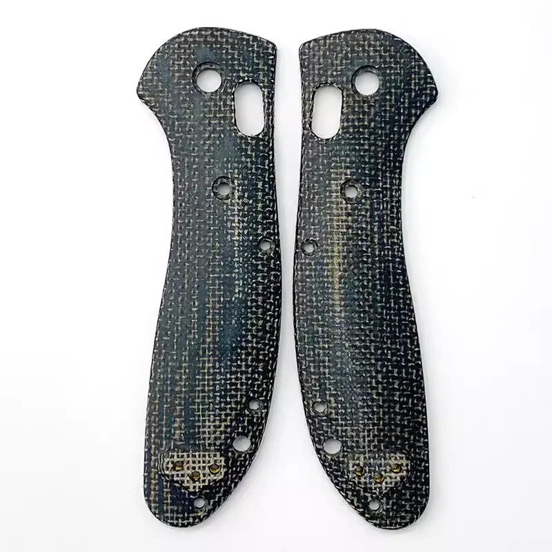 2025 جديد مخصص Micarta المواد سكين الموازين ل Benchmade Griptilian 551 مقابض سكين للفرد أجزاء DIY بها بنفسك جعل الملحقات قبضة