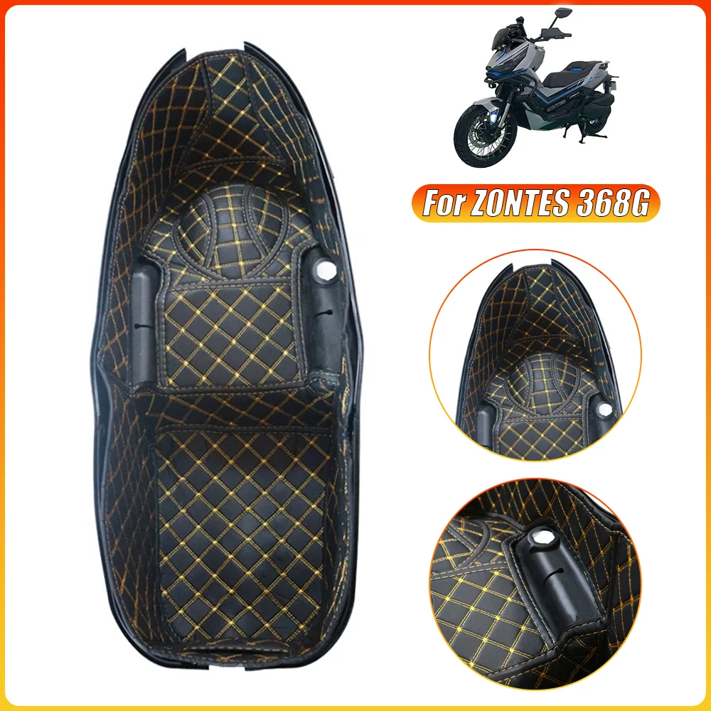 Para ZONTES 368G caja de equipaje almohadilla de revestimiento para zontes 368G maletero trasero piezas de protección de modificación interior de motocicleta