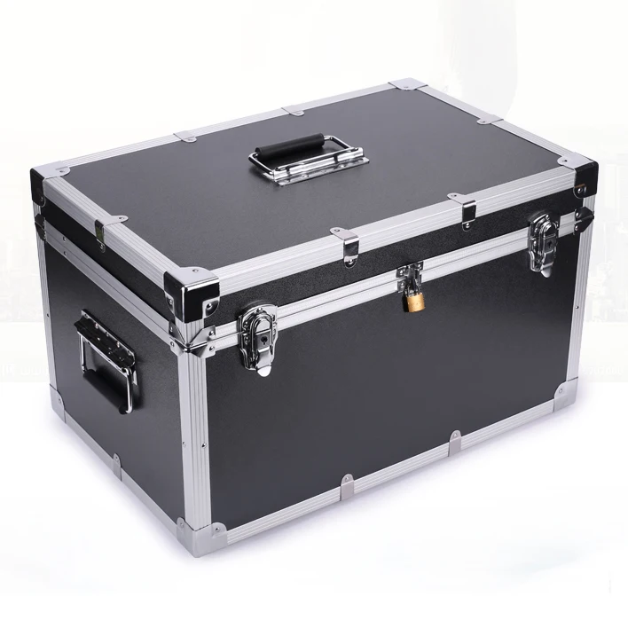 Large Hard Aluminum Flight Transporting Cases for Equipment Packaging Box, Wholesale Custom