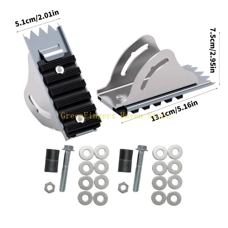 F68d Quick install Aluminium Feet Stabilizer Secure Grip For Borning