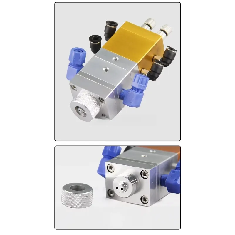 AntiDrip Pneumatic Silicone Dispensing Valve High Viscosity Suction for UV Silicone Glue - Accurate Application
