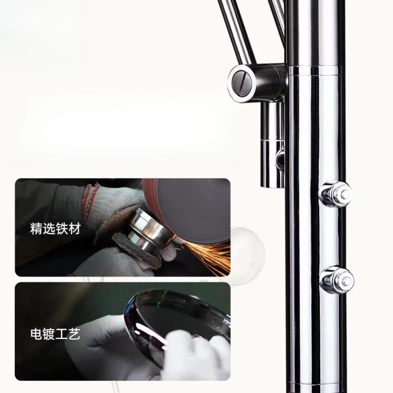 Eye protection floor lamp Children, student reading lamp, bedroom bedside vertical lamp