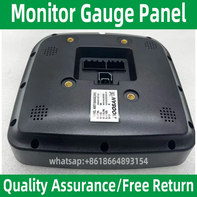 300426-00175 Monitor Gauge Panel 300426-00174 LCD Instrument Panel Compatible with Doosan Excavator DX150LC DX225 DX300-3