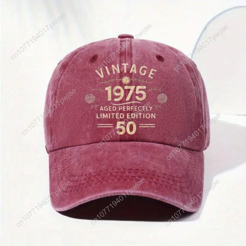 Моющаяся бейсболка, унисекс с буквенным принтом — регулируемая, подходит для активного отдыха, таких как походов на рыбалку.