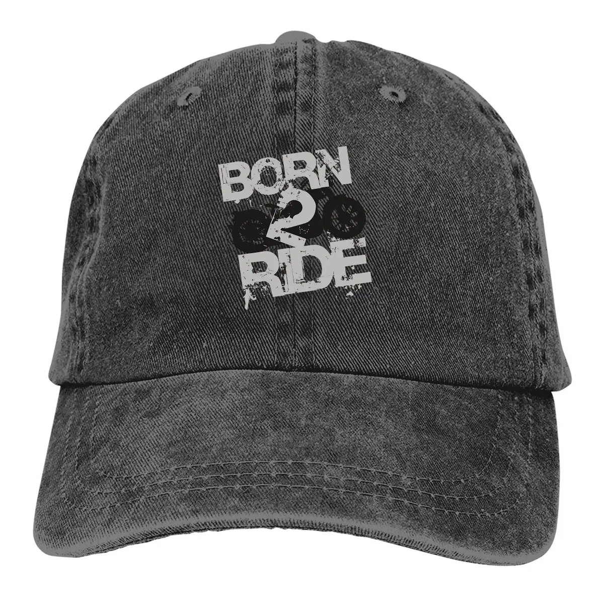 

Born 2 Ride Essential Baseball Cap Men Hats Women Visor Protection Snapback Motorcycle Caps