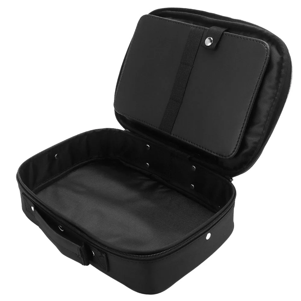 Borsa per tagliacapelli elettrico nera per parrucchiere Pinze universali Borsa per attrezzi per parrucchiere Kit di attrezzi per il trasporto della scatola per tagliacapelli per barba