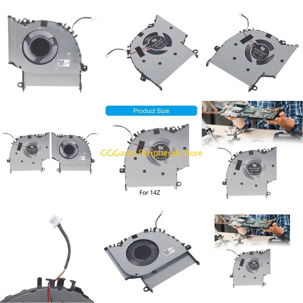 

U55B Advanced Laptop Cooling System Metal Construction Suitable For Various Models