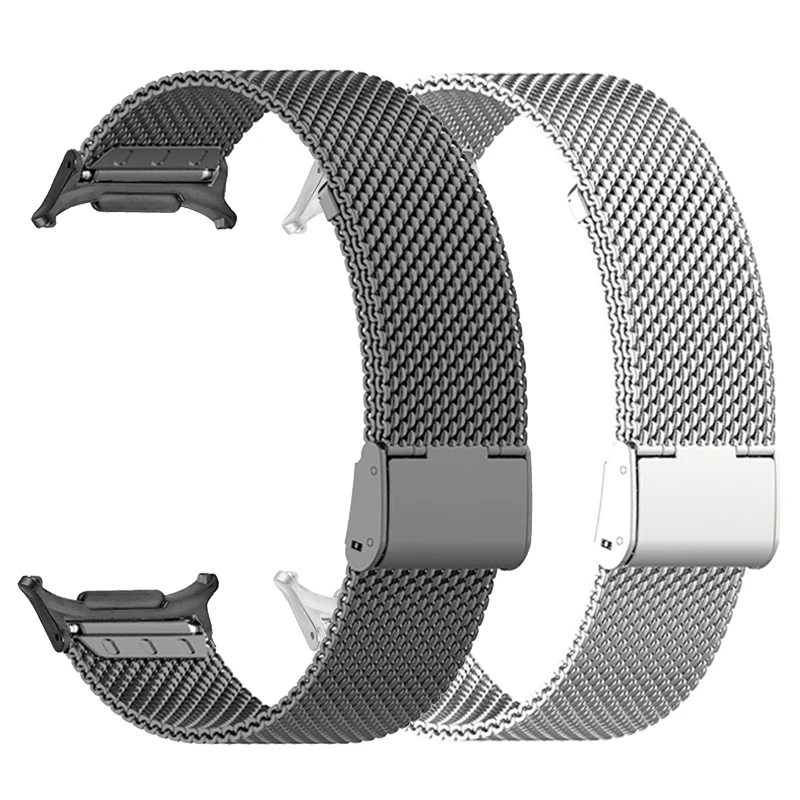Pulseira de Metal para Samsung Galaxy Watch Ultra 2025, Bracelete para Samsung Galaxy Watch 7 Ultra 47mm, Correia de Aço Inoxidável