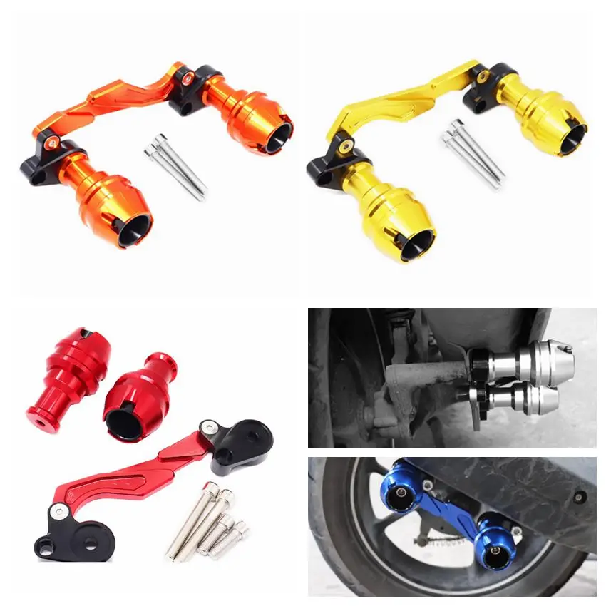Adecuado para Yamaha XMAX250/300 NMAX155 bola anticaída bloque anticaída tubo de escape ajustable palo anticaída