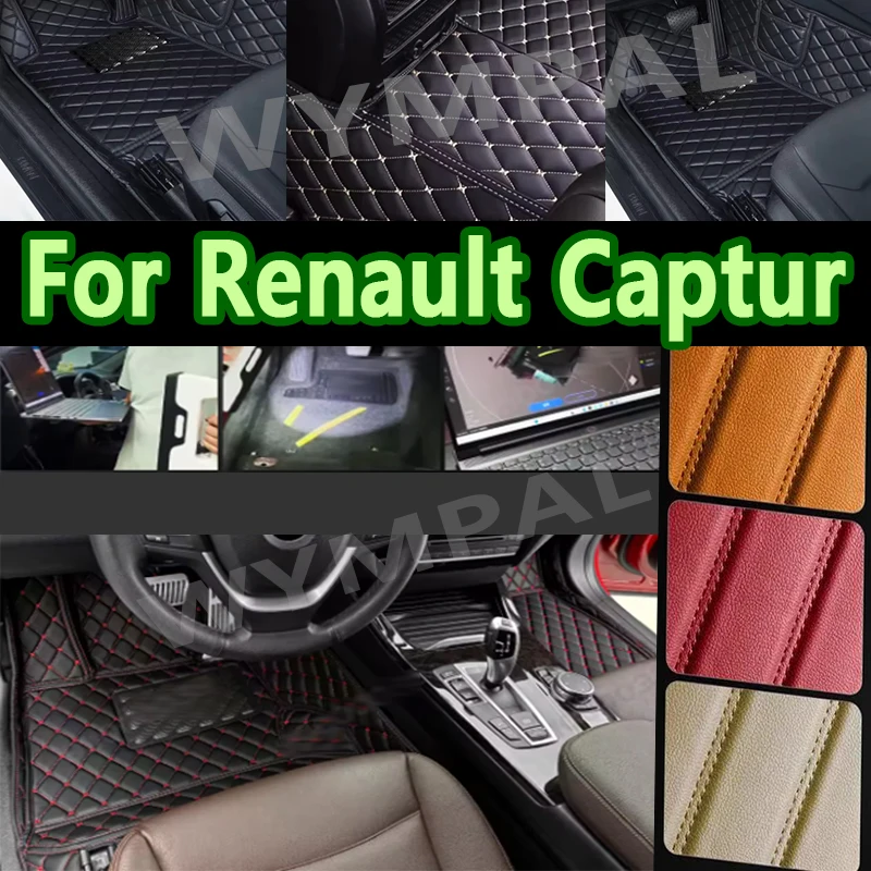 

Luxury For Renault Captur (B Platform) 2018 2017 2016 2015 2014 2013 Car Floor Mats Styling Custom Auto Accessories Carpets Mats