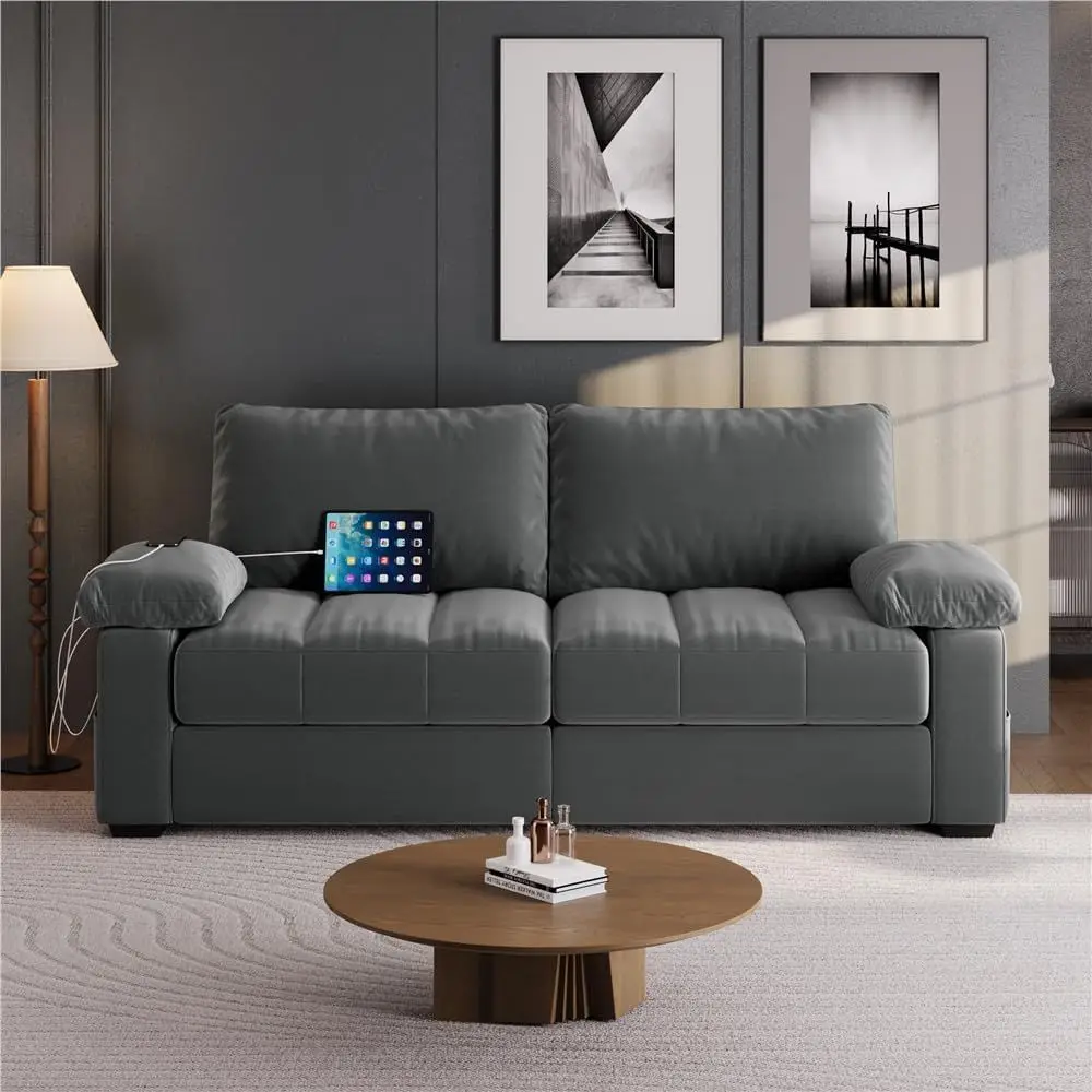 Velvet Couch, Comfy…