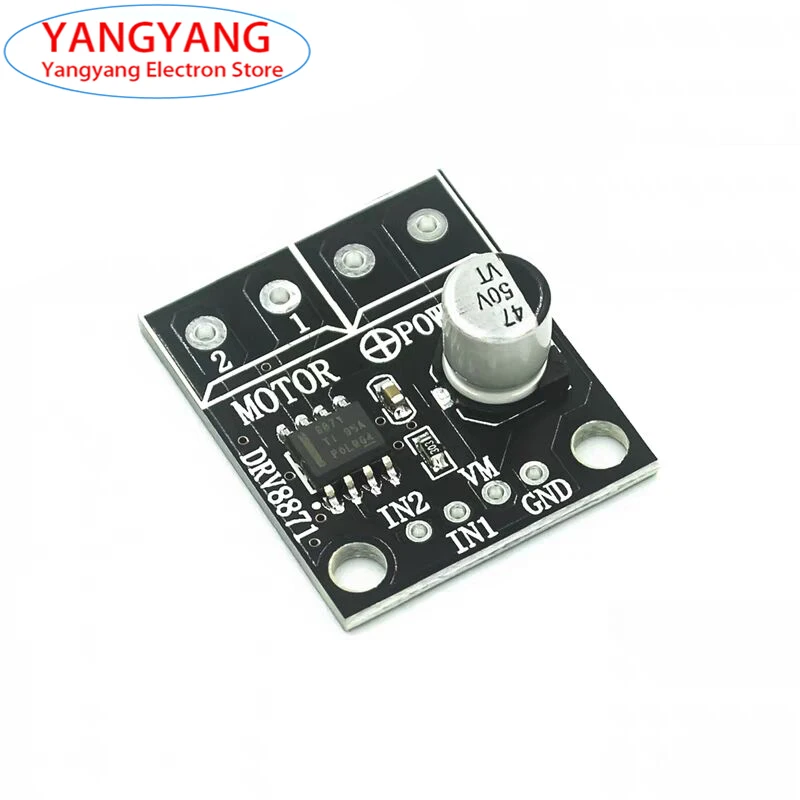 1/2Pcs New DRV8871 Motor Driver Module H-Bridge Brushed DC Motor Breakout Board For Arduino PWM Control 3.6A Driver Module