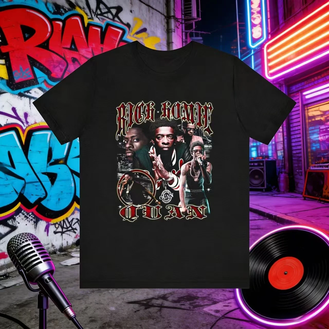 

2025-26 Summer Hot Selling Hip Hop Artist 100% Cotton Print T-shirt Outdoor Casual Breathable Quick Drying Fashion Top