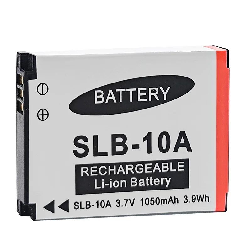 1050mAH 3.7V SLB-10A SLB10A SLB 10A bateria do aparatu Samsung PL50 PL60 PL65 P800 SL820 WB150F WB250F WB350F WB750 WB800F WB500