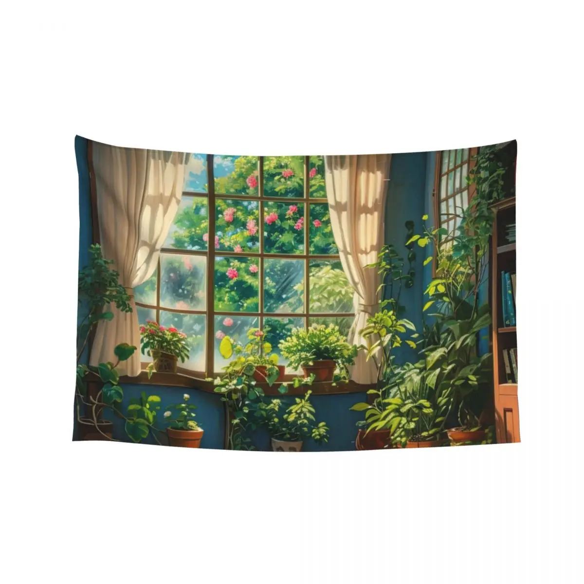 

plants room Tapestry Aesthetic Room Decor Wall Coverings Cute Room Things Bedrooms Decorations Tapestry