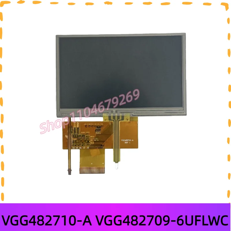 For 4.3 inch VGG482710-A VGG482709-6UFLWC LCD display screen with Touch Screen