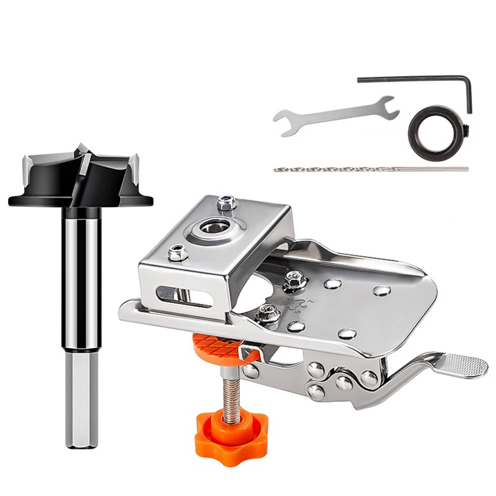 For Woodworking Projects Locator Drilling Bit Jig Woodworking Projects Precise Reliable Sturdy Woodworking Accurate