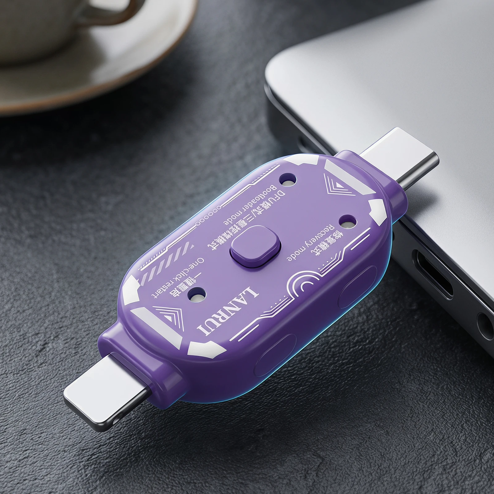 1-Click DFU Recovery Mode Engineering Box for for for for for iPhone for Auto Detect No Disassembly Dual Head Repair Tool