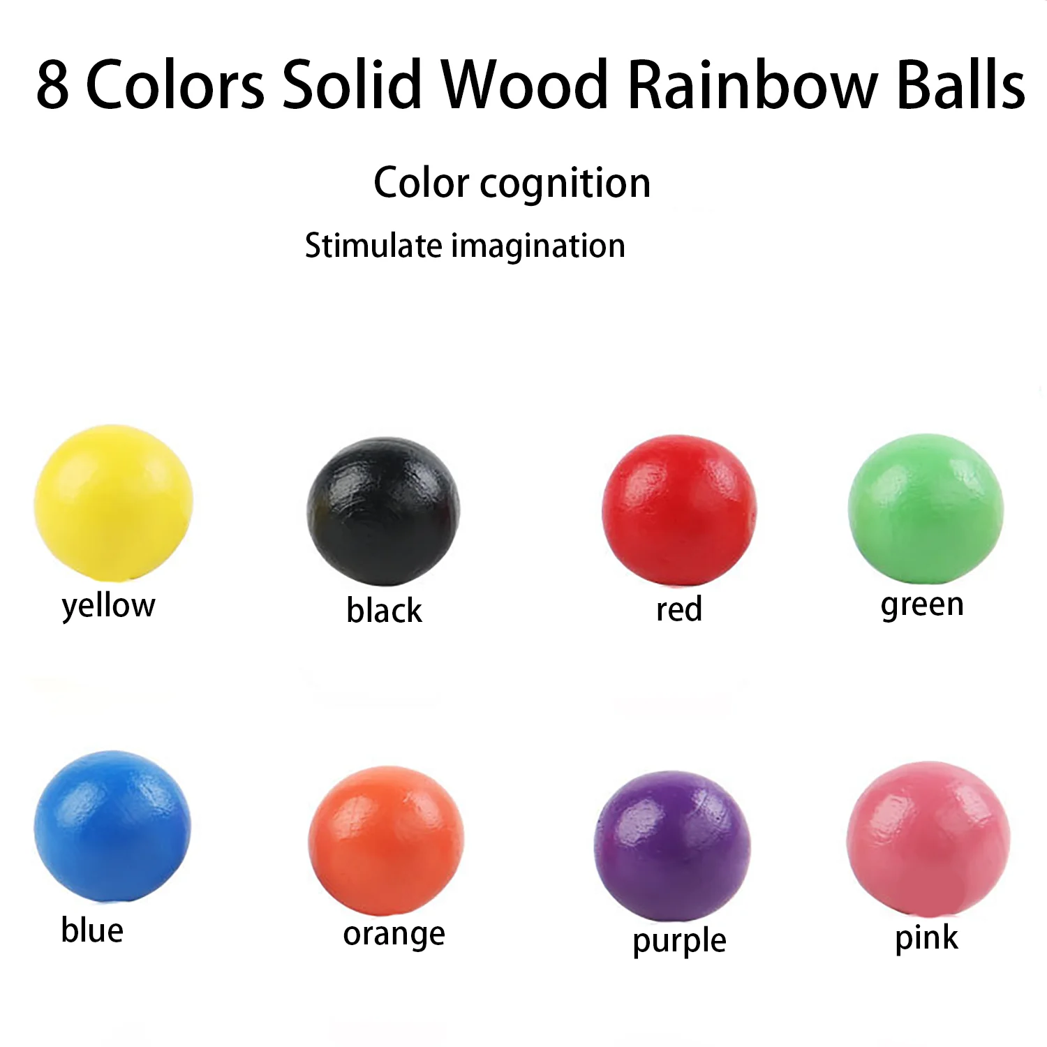 لعبة ألغاز خشبية للتعليم المبكر للأطفال، مشبك أنبوبي للاختبار، تعامل الألوان بين الوالدين والطفل، لعبة ألغاز التنسيق بين اليد والعين #2