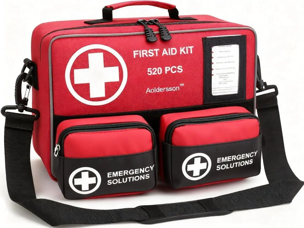 520-Piece First Aid…