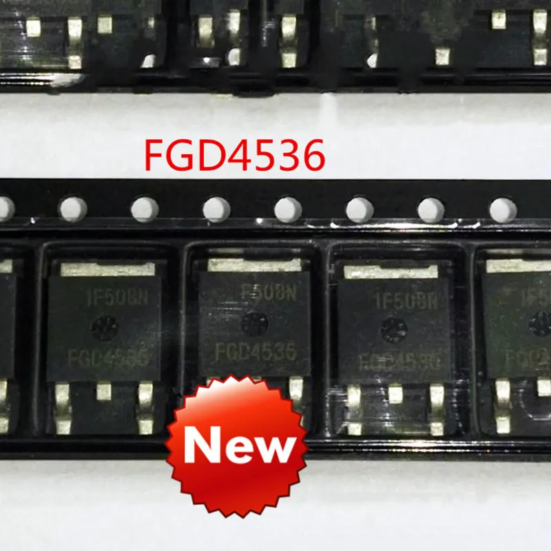 

50PCS 100% New FGD4536 FGD4536TM liquid crystal field effect MOS tube 360V 50A TO-252 patch