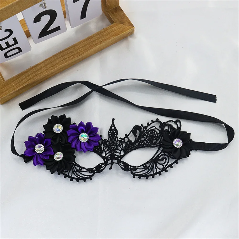 Nuova maschera sexy in pizzo nero maschera di carnevale per feste accessori donna maschera per occhi neri cosplay matrimonio mascherata di Halloween