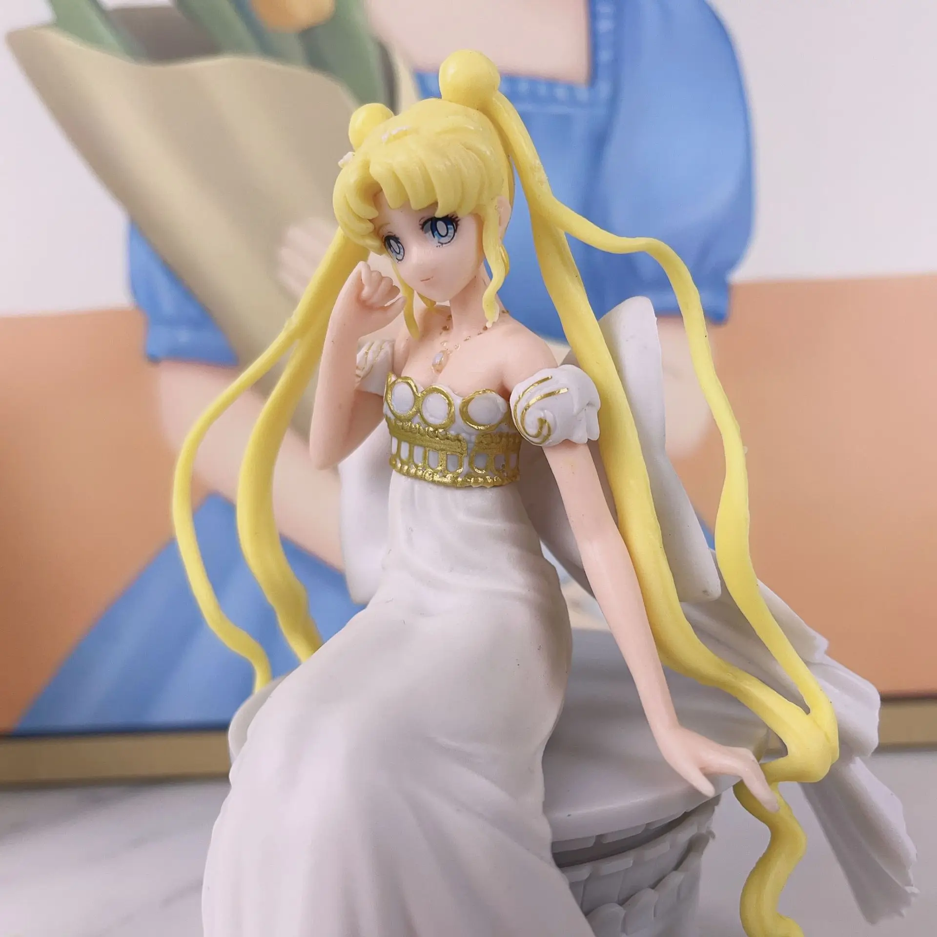 Anime Kawaii Figure Ichibankuji Sailor Moon Eternal The Movie Princess Serenity Prize A PVC Collection Model Toy Gift
