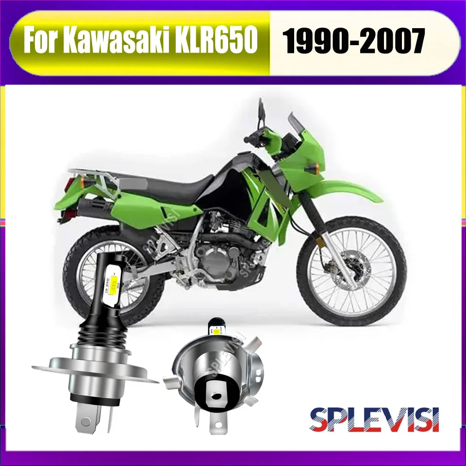 

2x 9003 H4 LED Whtie Headlight - making your driving safer For Kawasaki KLR650 1990 1991 1992 1993 1994 1995 1996 1997-2007