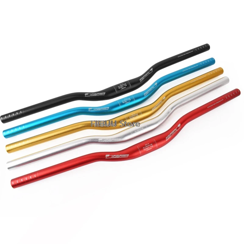 700mm Extra Langer Mountainbike-Lenker 31,8mm 50mm Riser-Lenker Aluminiumlegierung Fahrradstangen MTB Rennräder Zubehör
