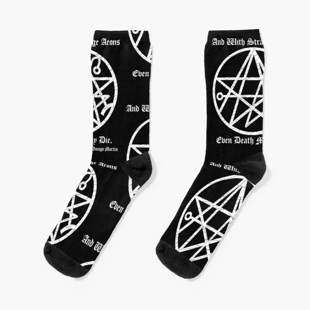 

Necronomicon Socks warm winter hiphop luxury fashionable Socks Ladies Men's