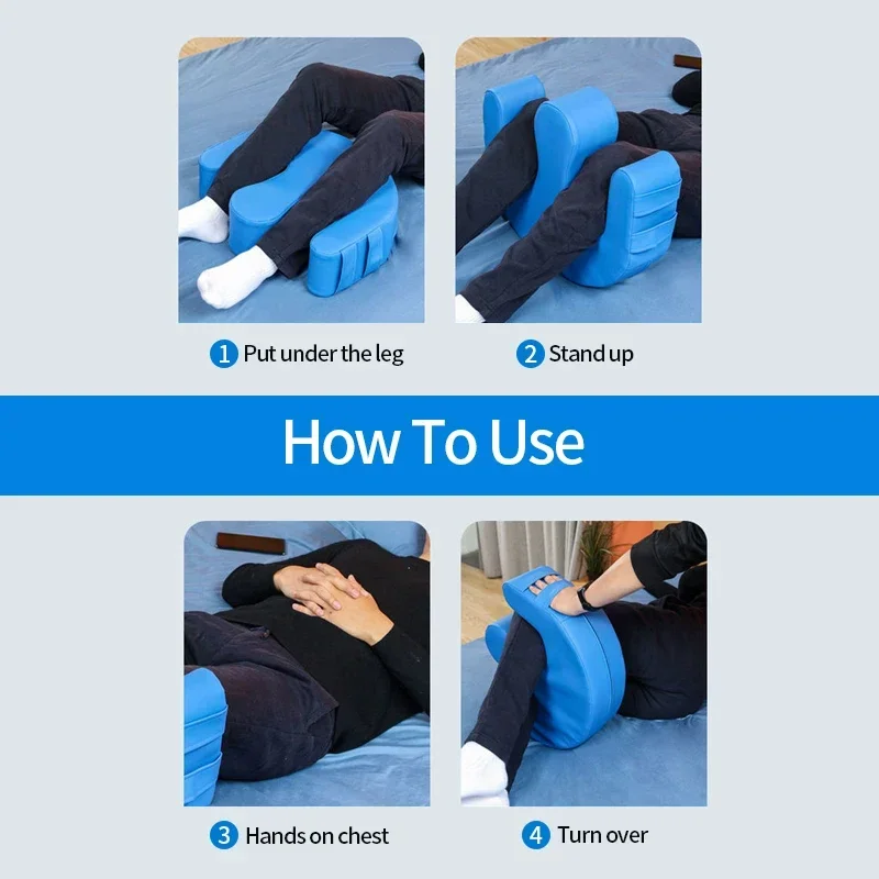 Dispositif de retournement du patient pour les soins infirmiers handicapés, coussin de retournement en cuir imperméable, oreiller en U, produit de soins infirmiers, chiffre d'affaires fixable