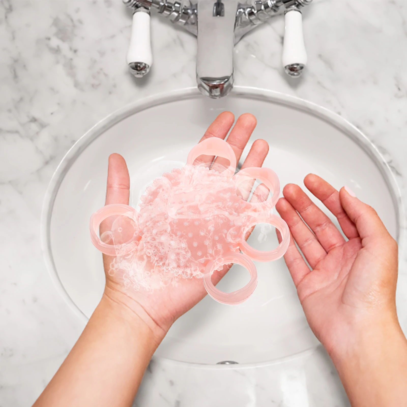 

Elderly Hand Rehabilitation Ball Safe Tpr Material Grip Strengthen Ball for Hand Flexibility Wrist Power