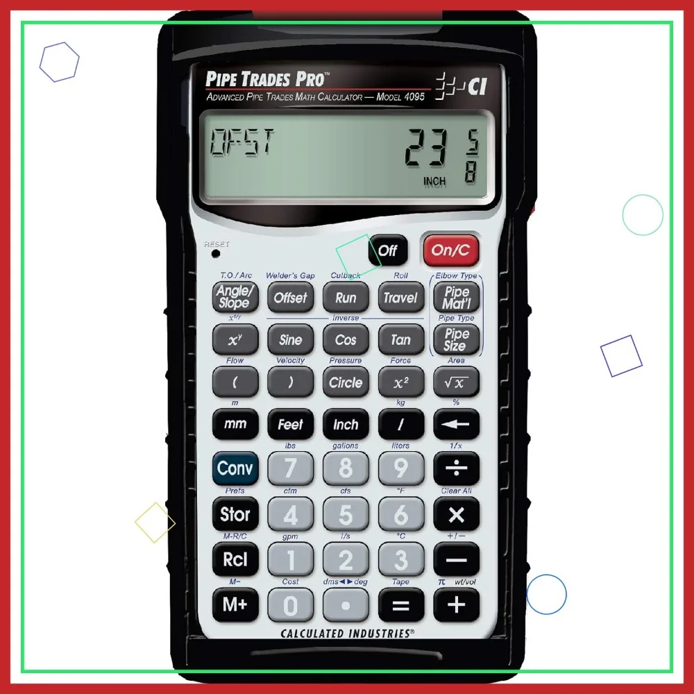 

Advanced Pipe Layout Calculator for Pipefitters and Welders | Built-in Data for 7 Materials, White