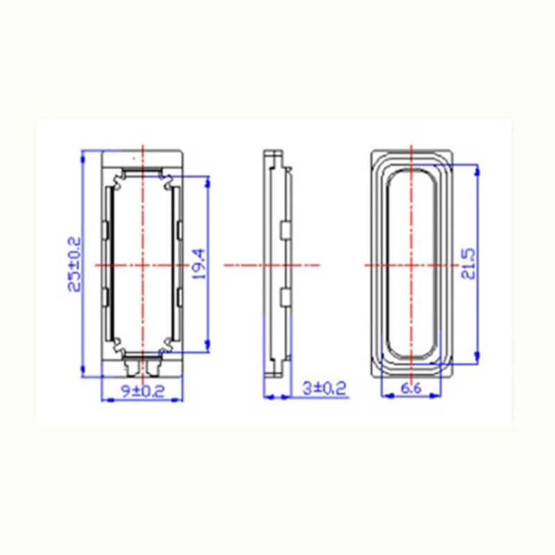 Wireless Loudspeaker Mini Portable 8 Ohm 1w  Sound Chamber Box 600-20000 Hz for Tablet Pc Driving Recorder for Smart