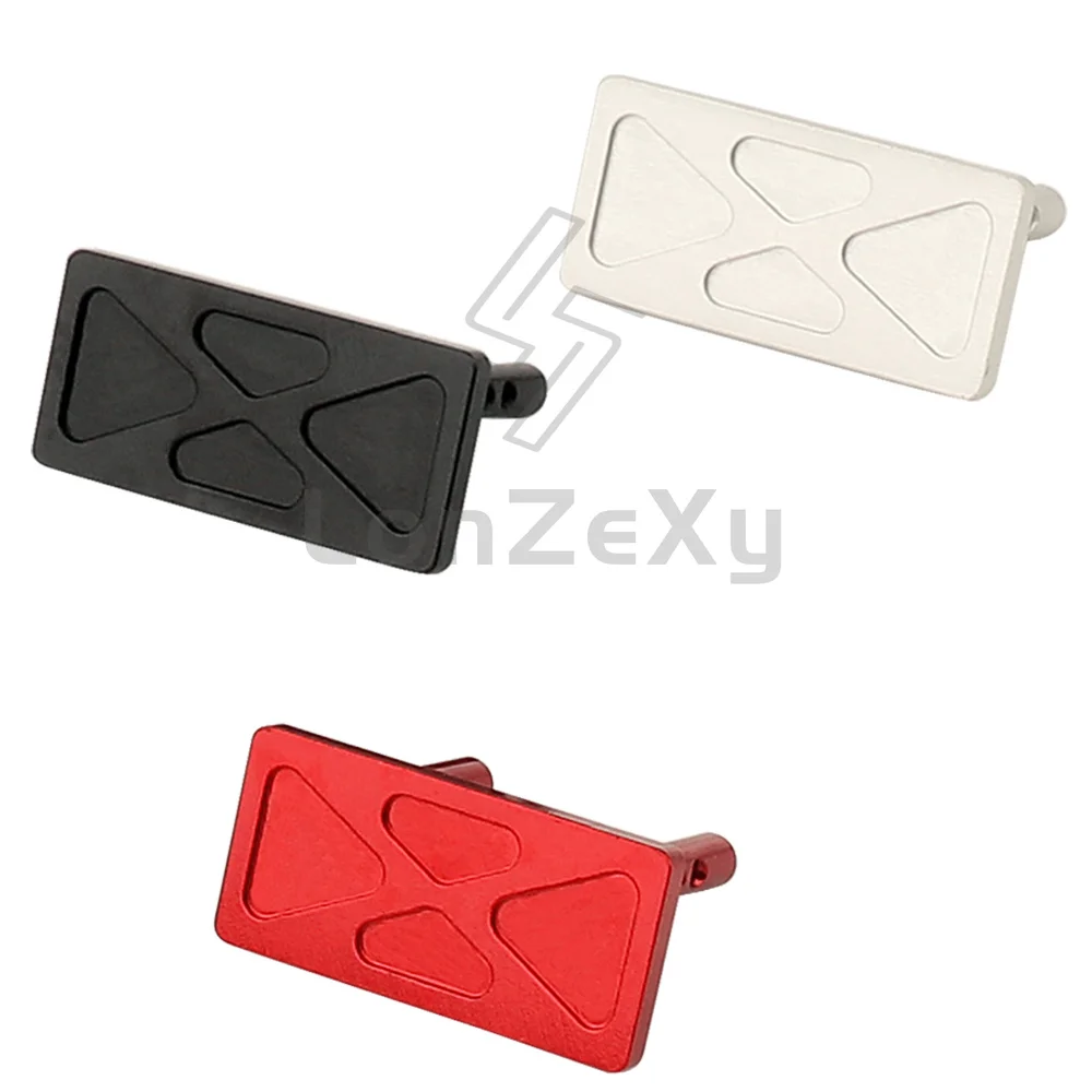Aluminum Front Body Post Mount Bracket for 1/24 AX24 RC Crawler Car Shell Holder Upgrade Parts Black Red Silver 6.4g