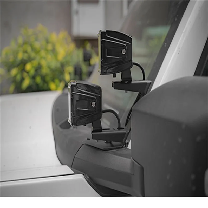 

A51K-A-Pillar Bracket Double-Layer Bracket Headlight Bracket Bracket For Ford Bronco Spotlight Fixing Bracket Fixing Bracket