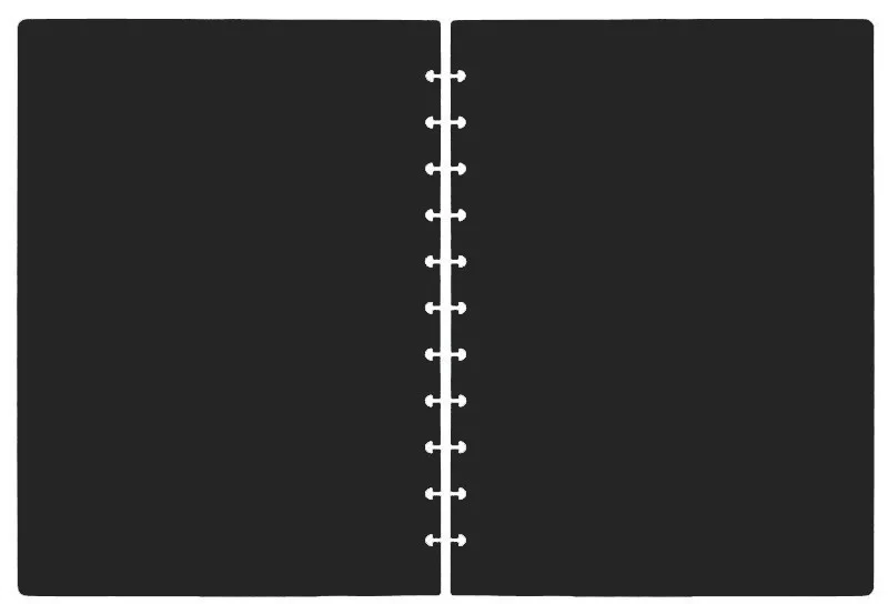 ฝาครอบ/ชุดดัชนี A5 2ชิ้น (ด้านหน้า + ด้านหลัง) อุปกรณ์เสริมสำหรับสมุดโน้ตแบบทำมือสไตล์การพิมพ์หลากสี8รูเห็ด