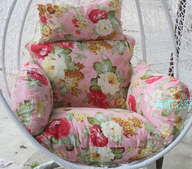 Hanging Basket Rattan Chair Cushion  Washable Removable Washable Bird's Nest Swing Cushion Rattan Chair Chlorophytum Cushion