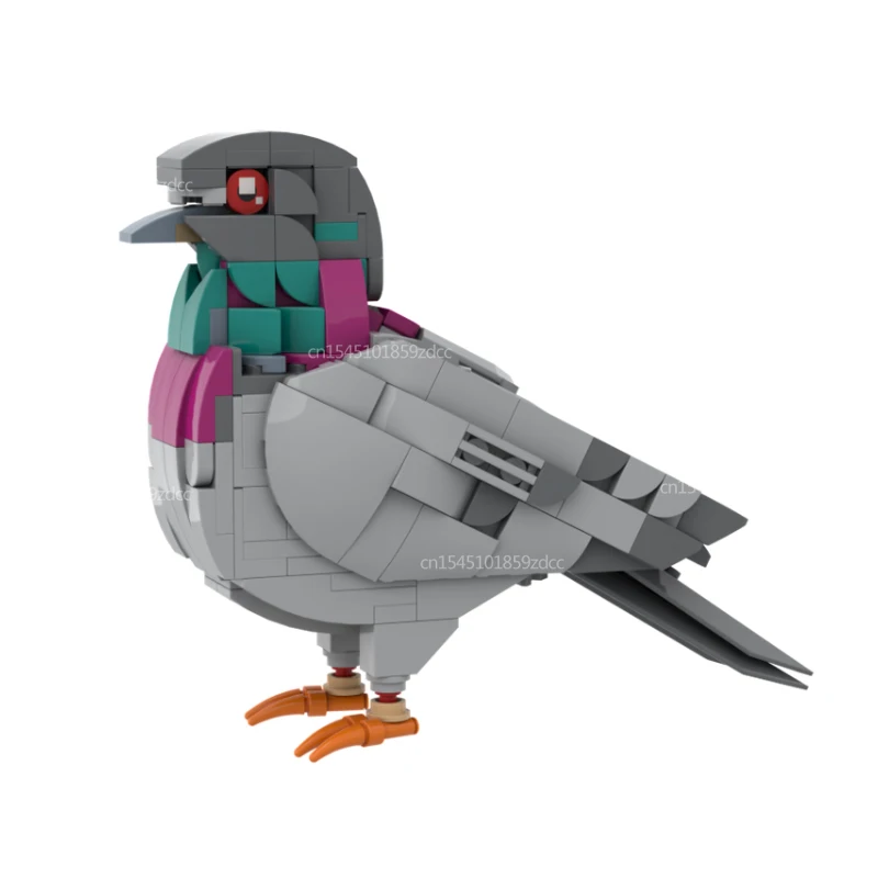 MOC Dier Vogel Raaf Ijsvogel Feral Duif Model Bouwstenen Set Robin Eagle Montage Bricks Speelgoed Verjaardag Kerstcadeaus