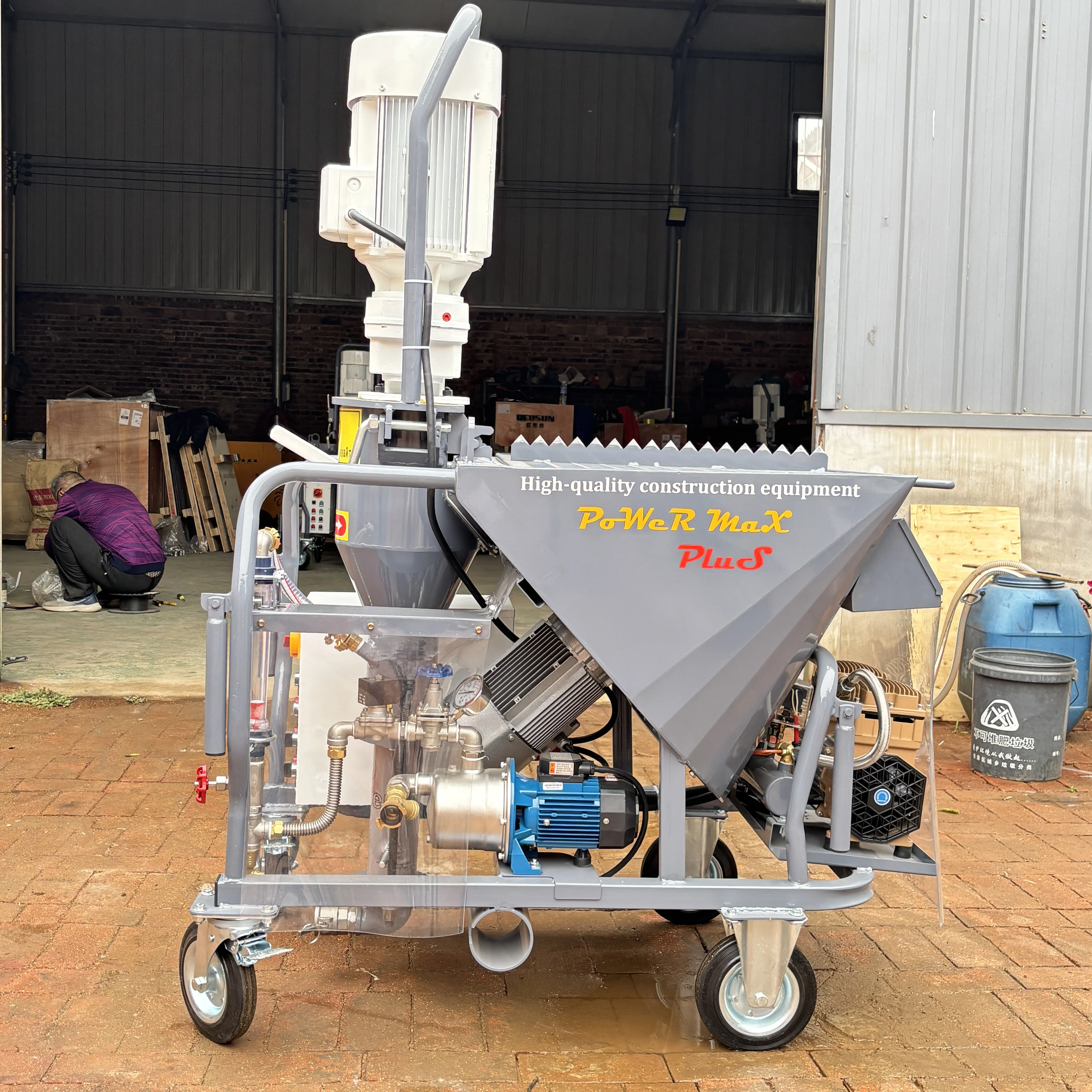 

Mortar Sprayer Gypsum Spraying Machine K6