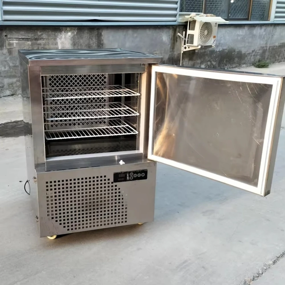 120L Air Blast Freezer -40 Degrees Fast  Blast Freezer Cooling Cabinet Shock Chiller Flash Freezer for Meat