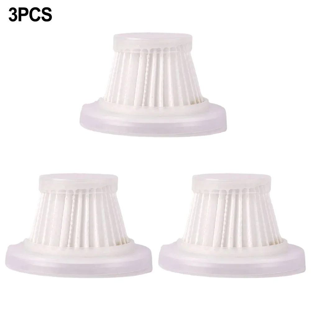 1/3/5pcs Filters For Car Hand Vacuum Cleaner Portabe Cordless Microfilter Household Cleaning Tool Spare Parts Replacement