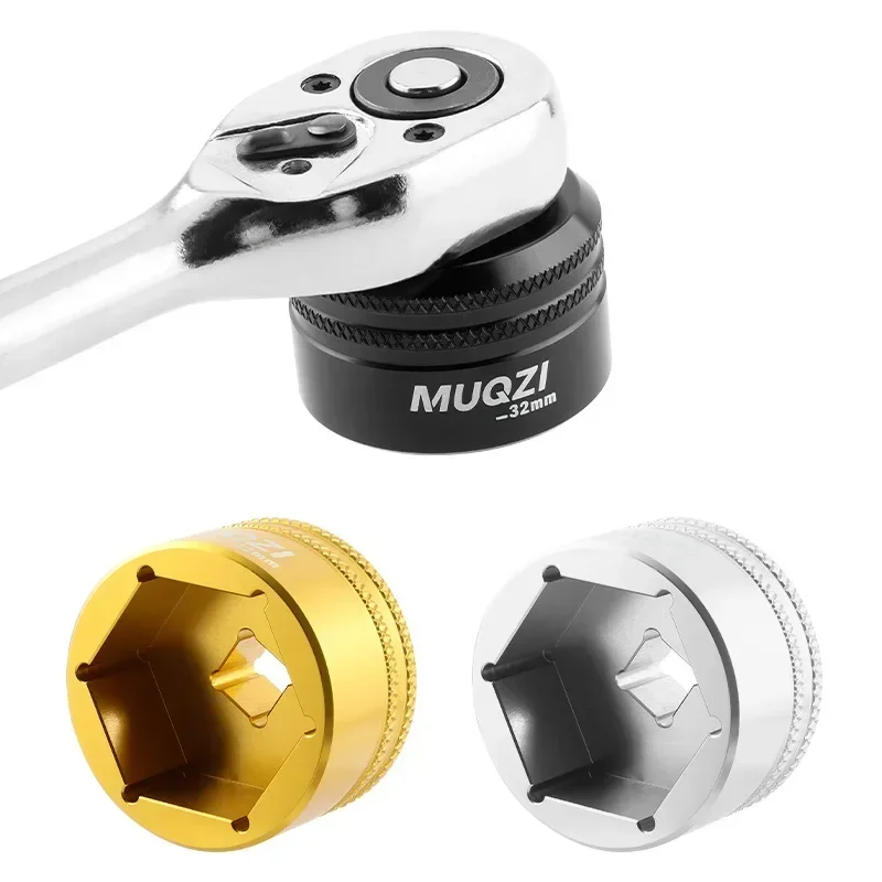 

26/28/32mm Bicycle Fork Top Cap Socket Tool Wrench for Fox 40 38 36 Fork Suspension Maintenance