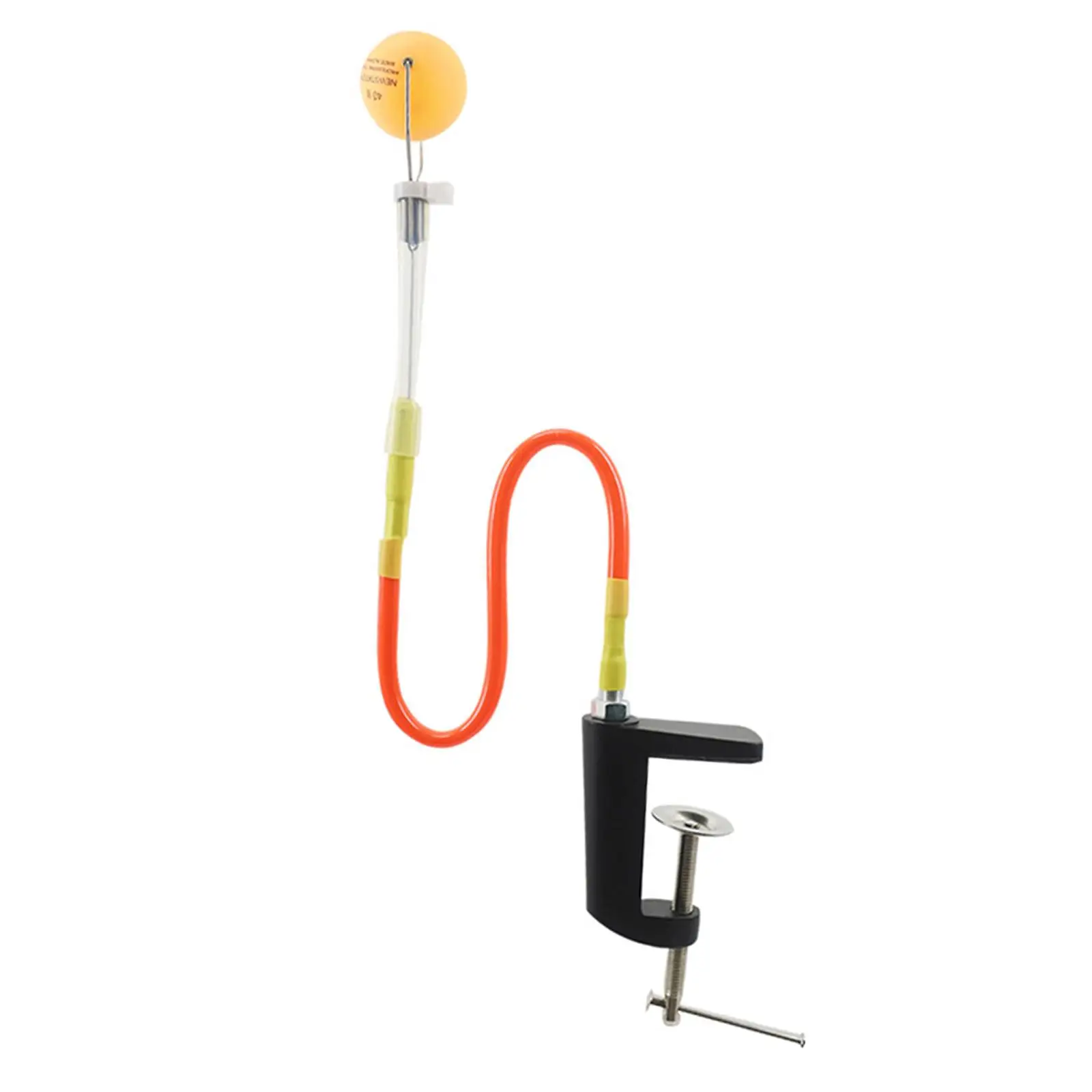 

Table Tennis Training Robot Beginners Ball Clip Trainer Professional Exercise Portable Stable Fixed Rebound Table Tennis Trainer